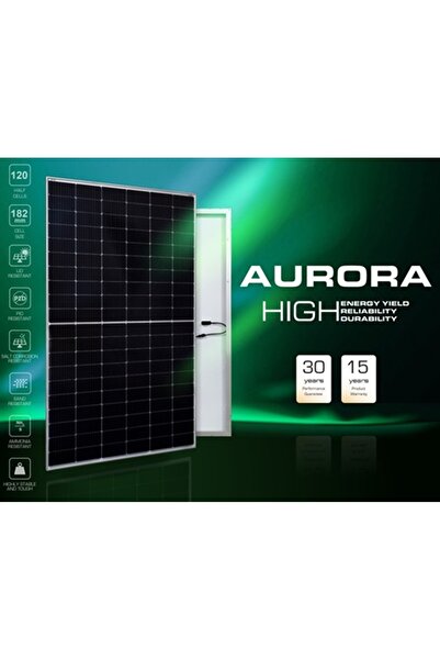 AE Solar 460W-120Hücreli-MonoKristal-MonoFacial-HalfCutGüneşPaneli