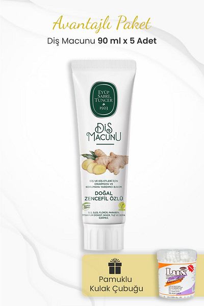 Eyüp Sabri Tuncer Buy 5 Pay 4 Ginger Essence Toothpaste Gift