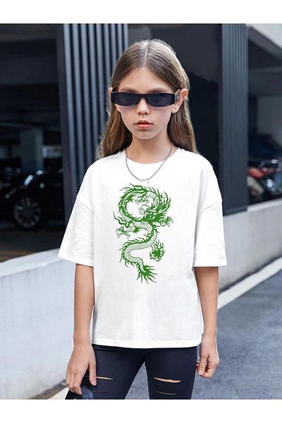 BENROMA 1 tricou este un cadou pentru achiziții de 6 și mai sus în coș - Tricou pentru copii cu imprimeu Dragon