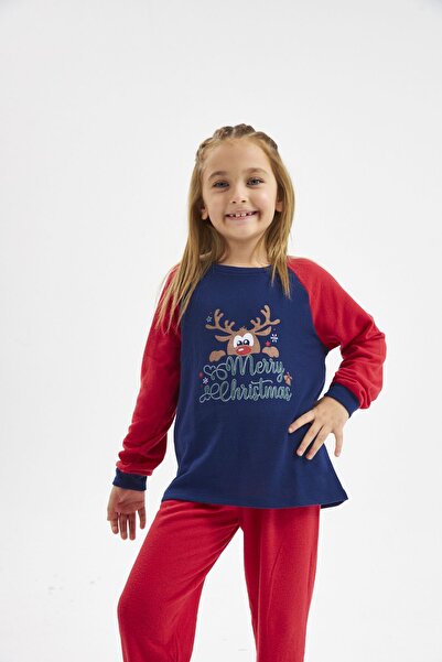 LILIAN Chrıstmas Deer Yeni Yıl Temalı Aile Pijama Takımı.Ayrı Ayrı Satılır Fıyatları Farklıdır