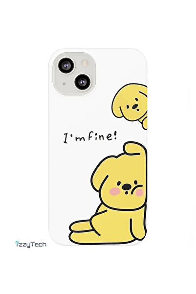 izzytech حافظة هاتف آيفون 13 لطيفة على شكل دب الصورة الرمزية من السيليكون الس...