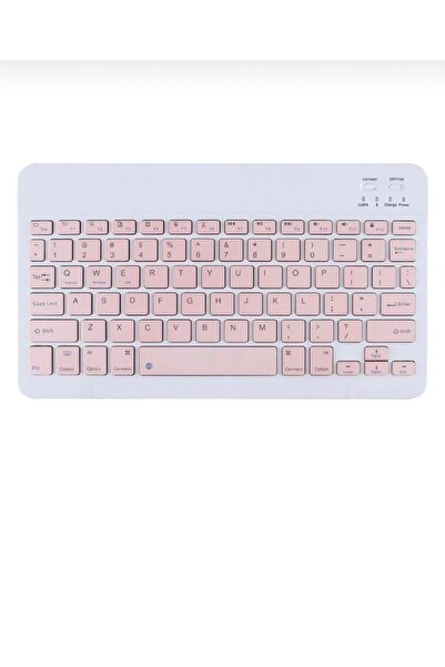 Alfa MEC Samsung Galaxy Tab A9 Plus SM-X210 Uyumlu Kablosuz Bluetooth Klavye+Mouse Set