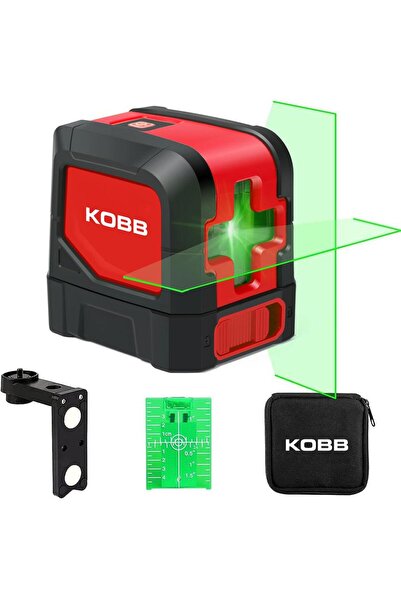 KOBB Kbl91G 30 Metre Profesyonel Yatay Ve Dikey Otomatik Hizalamalı Yeşil Çap...