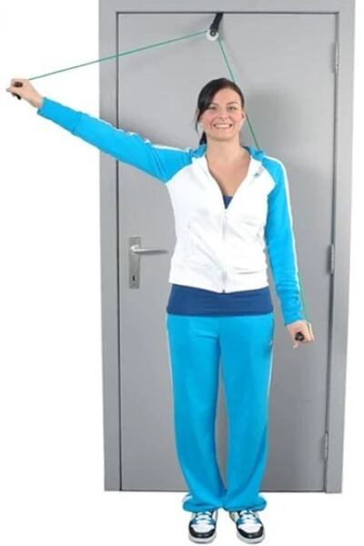 Nikadu Omuz Çalıştırma Makarası El Kol Omuz Egzersiz Aleti Direnç Lastiği Ekl...