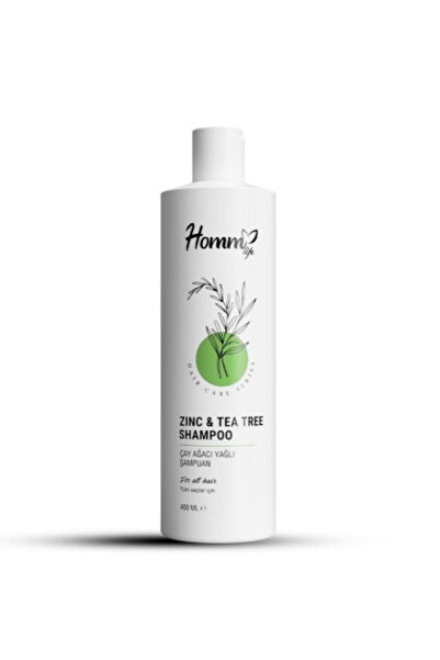 hommlife HOMM LİFE ZINC & TEA TREE ŞAMPUAN 400 ML