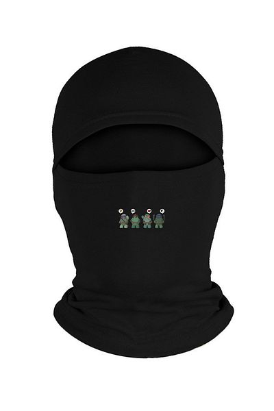 herotasarım Модел полярна ски маска Ninja Bll4459 - Костенурки