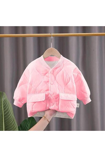 Eybabykids children's unisex quilted patterned puffer jacket
