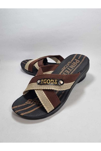 abinstore Straw Men's Slippers Beach, Out, Casual Washable Slippers