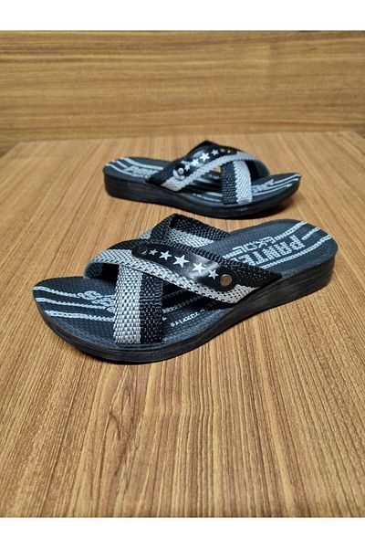 abinstore Straw Men's Slippers Beach, Out, Casual Washable Slippers Children's Youth Adult Slippers