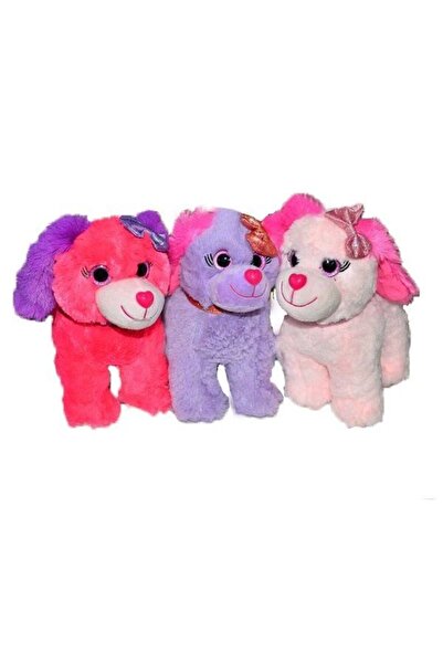 Sunman 001513 Colorful Plush Dog 25 cm