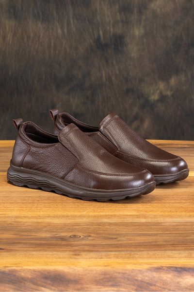 SELİN SOYLU Orthopedic Genuine Leather Men's Shoes, Daily Shoes, Casual Shoes