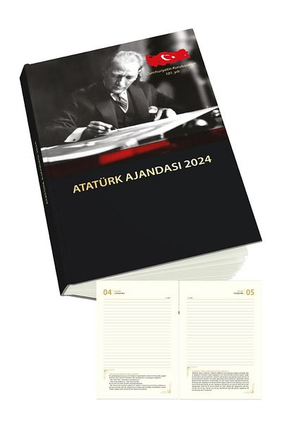 Nikadu Ататюрк всеки ден - Програмата на Ататюрк за 2024 г. (ТВЪРДИ КОРИЦИ)