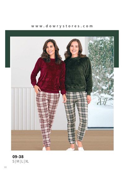 DOWRY Long Sleeve Women's Pajama Set