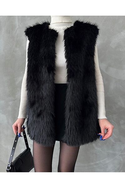 Butik Beyza Lined Fur Vest