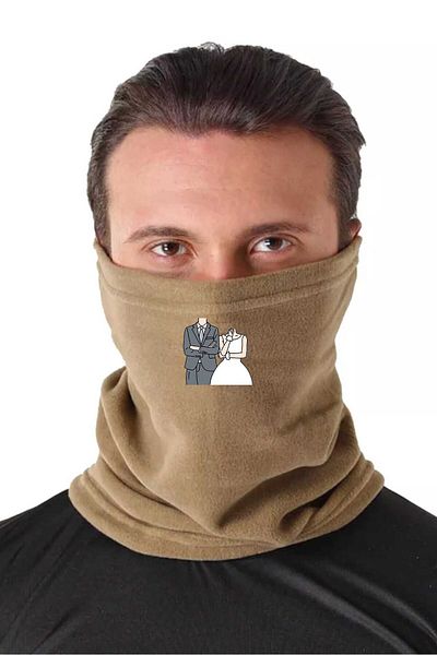 herotasarım Polar Neck Collar Bride Beret - Groom bll4847