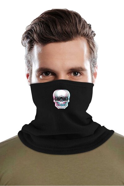 herotasarım Căciulă cu gât de lână Skullcap - bll4818