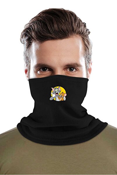 herotasarım Căciulă cu guler din lână polară Tom și Jerry - BLL4542