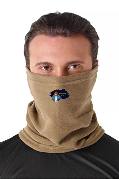 herotasarım Beretă Abdulhamid Han cu guler din lână polară - Bll4997