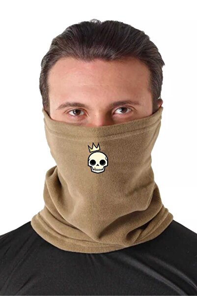 herotasarım Beretă cu guler polar cu craniu - Bll4677