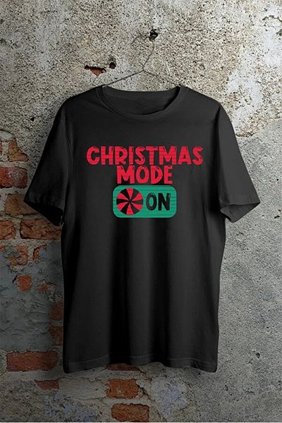 Pisa Art ΧΡΙΣΤΟΥΓΕΝΝΙΑΤΙΚΟ ΛΕΙΤΟΥΡΓΙΑ ΣΕ ΜΑΥΡΟ UNISEX T-SHIRT