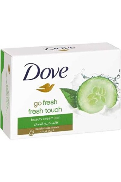 Dove صابون فريش تاتش - 90 جرام بخلاصة الخيار 5 عبوات