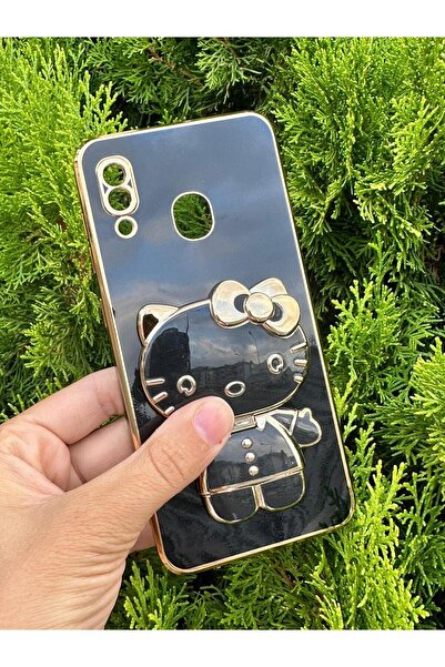 Aksesuarda Moda Huawei P Smart 2019 Uyumlu Hello Kitty Stand Aparatlı Lazer K...