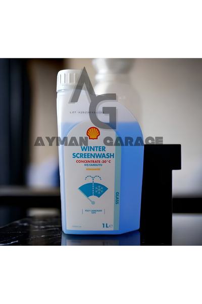 SHELL Winter Screenwash ORIJINAL Antifrizli Konsantre Cam Suyu 1 Litre (-30°C)