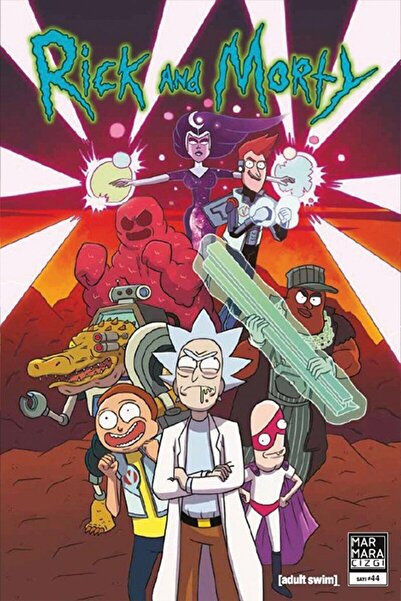 Genel Markalar Rick and Morty #44 / Zac Gorman / Marmara Çizgi / 9786259882697