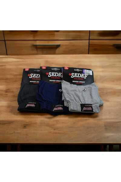 SEDEF YILDIZ ΜΠΟΞΕΡ ΣΟΡΤΣ ΣΕΤ 3 ΤΕΜΑΧΙΩΝ