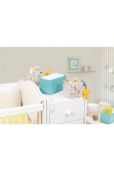 Buti Baby Drawer Organizer Organizer Σετ 3 Τυρκουάζ 103969
