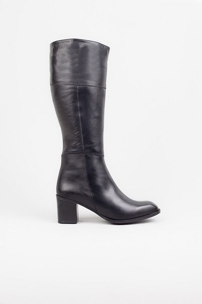 Adım Adım Women's Genuine Leather Black Boots