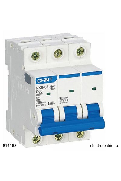 chint NXB 3 POLE 6KA C/6A فيوز تلقائي