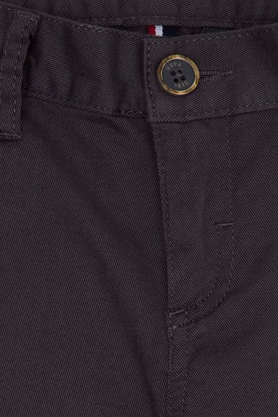 U.S. Polo Assn. Boy's Anthracite Canvas Pants