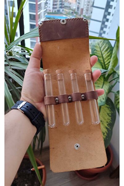 MR-BBQ El yapımı Hakiki deri kamp baharatlıgı