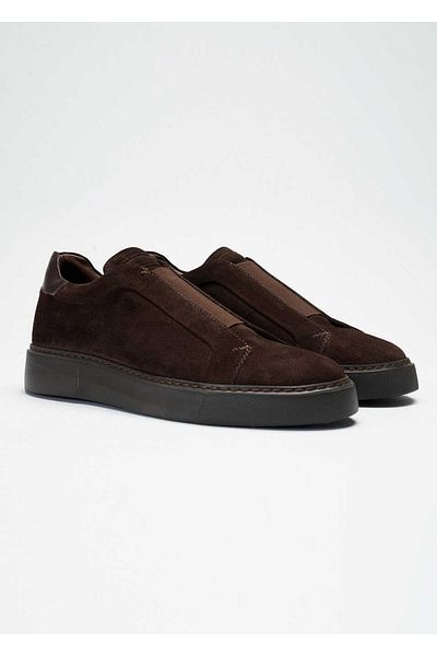 Boris Becker Brown Color Sneakers