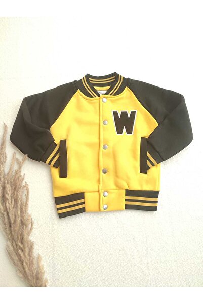 Baby 3 İplik Şardonlu Erkek Çocuk Kolej Ceketi