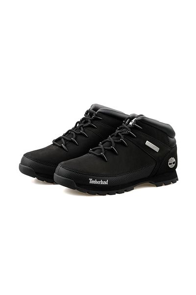 Timberland Euro Sprint Mid Lace Up Boot Erkek Siyah Bot Tb06361r0011 Fiyat Yorumlar Trendyol