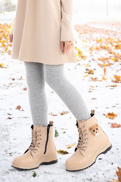 Almues Thermo Sole Girl's Boots - Karamazı Kids 625 Skin