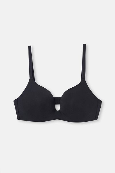 Dagi Black Non-wired Soft Bra