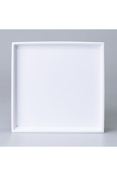 Selim Diora Square Small Tray White