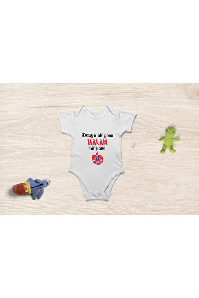 TUĞBABABY بدلة أطفال مصنوعة من القطن العضوي بنسبة 100% مكتوب عليها "العالمة جنبًا إلى جنب، عمتي بيريانا