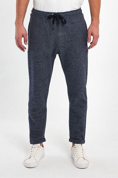 ALEXANDERGARDI LACE-UP DUBLE TROUSERS WITH ELASTIC WAIST (E23-50902)
