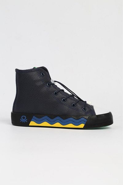 Benetton ®| BN-31145 - 3394 Navy Blue-Children's Sneakers