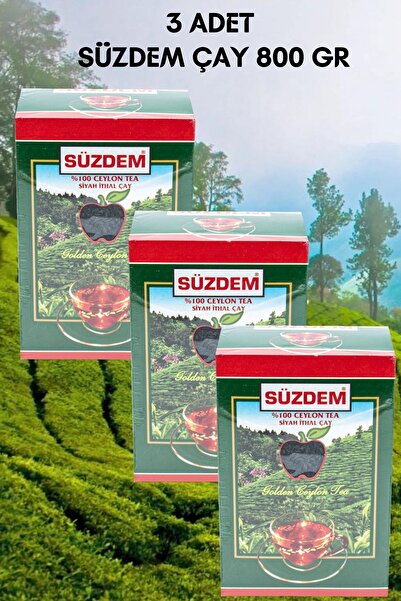 Kervan SÜZDEM ÇAY 800 GR 3 ADET 3X800GR