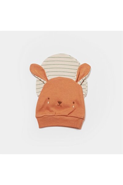 Biorganic قبعة أطفال من Cool Lines Bunny مكونة من قطعتين 72218