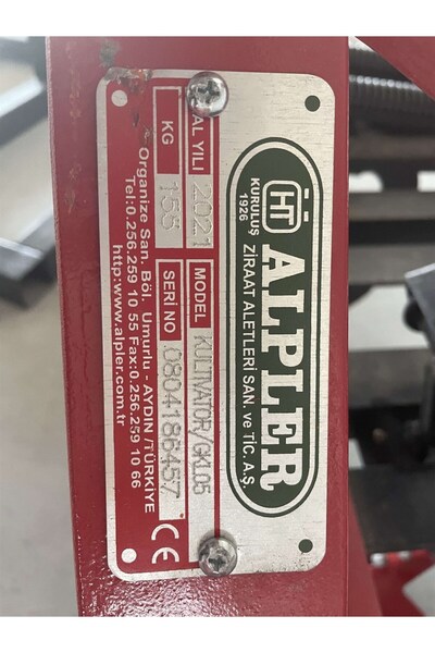 ALPLER Hafif Tip Yaylı 5'li Mini Kültivatör