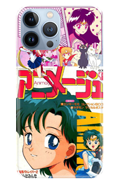 Newon حافظة هاتف مطبوعة لهاتف آيفون 15 برو بحار القمر القمر المحارب