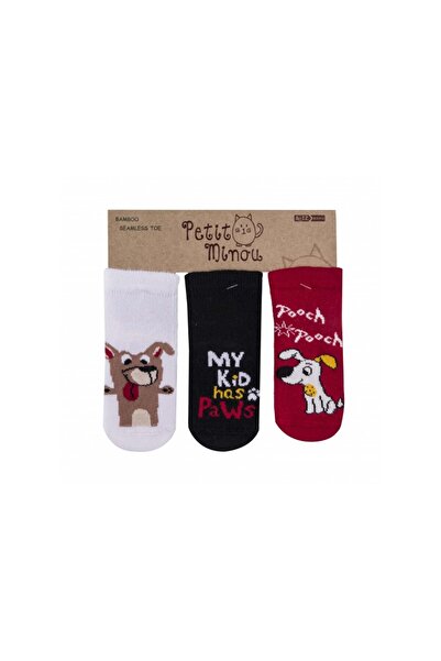 Petit Minou جوارب ماي كيد باو للأطفال مكونة من 3 قطع 2186