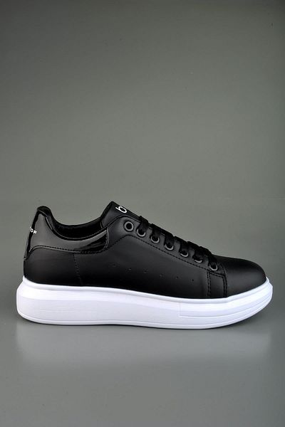 KONFOR Αθλητικά παπούτσια Alex Thick Sole Μαύρο-Λευκό Bestoff