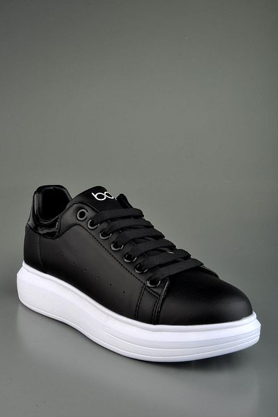 KONFOR Αθλητικά παπούτσια Alex Thick Sole Μαύρο-Λευκό Bestoff